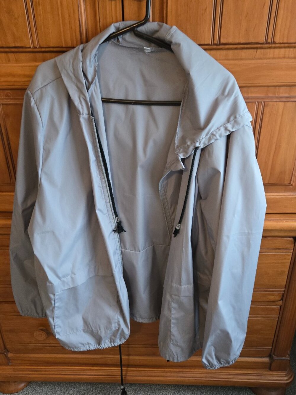 Hooded Windbreaker Rain Jacket